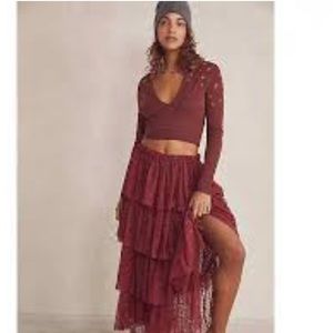 Let’s Go Girls Convertible Slip in Rosewood XS